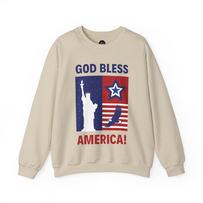 Bless America Unisex Heavy Blend™ Crewneck Sweatshirt