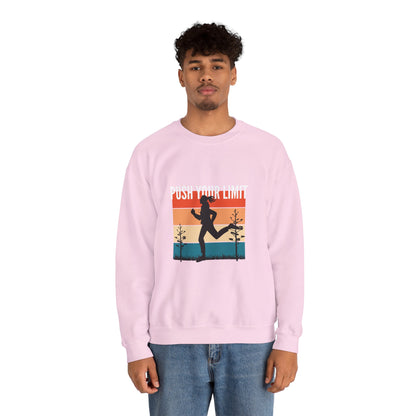 Push Your Limit Unisex Heavy Blend™ Crewneck Sweatshirt