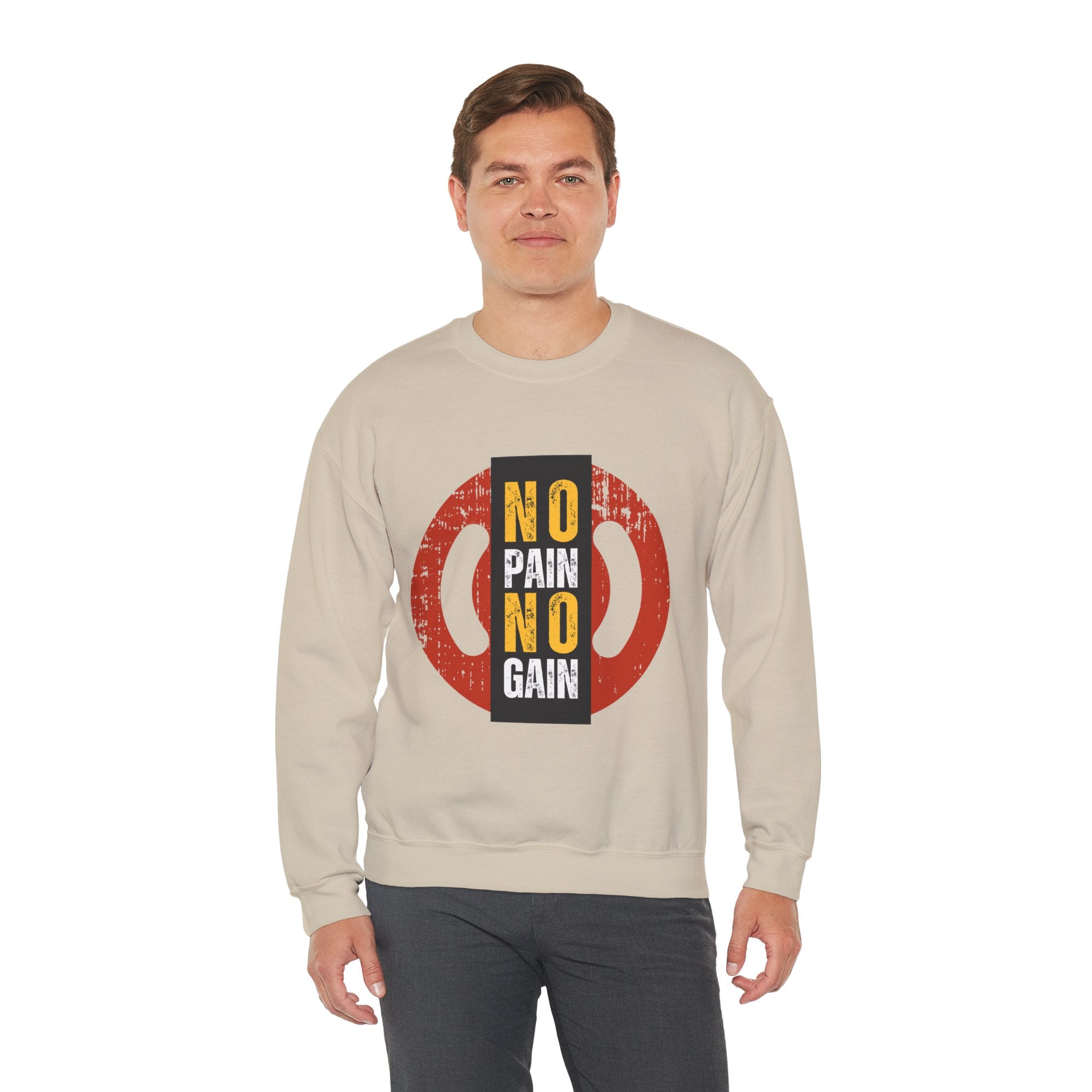 No Pain No Gain Unisex Heavy Blend™ Crewneck Sweatshirt