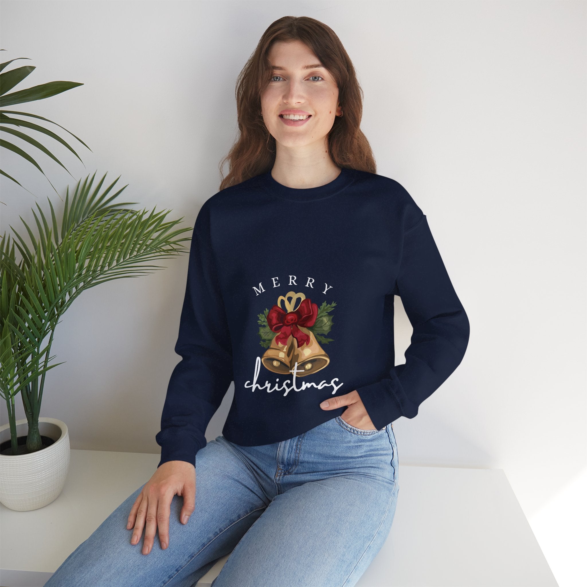 Merry Christmas III Unisex Heavy Blend™ Crewneck Sweatshirt