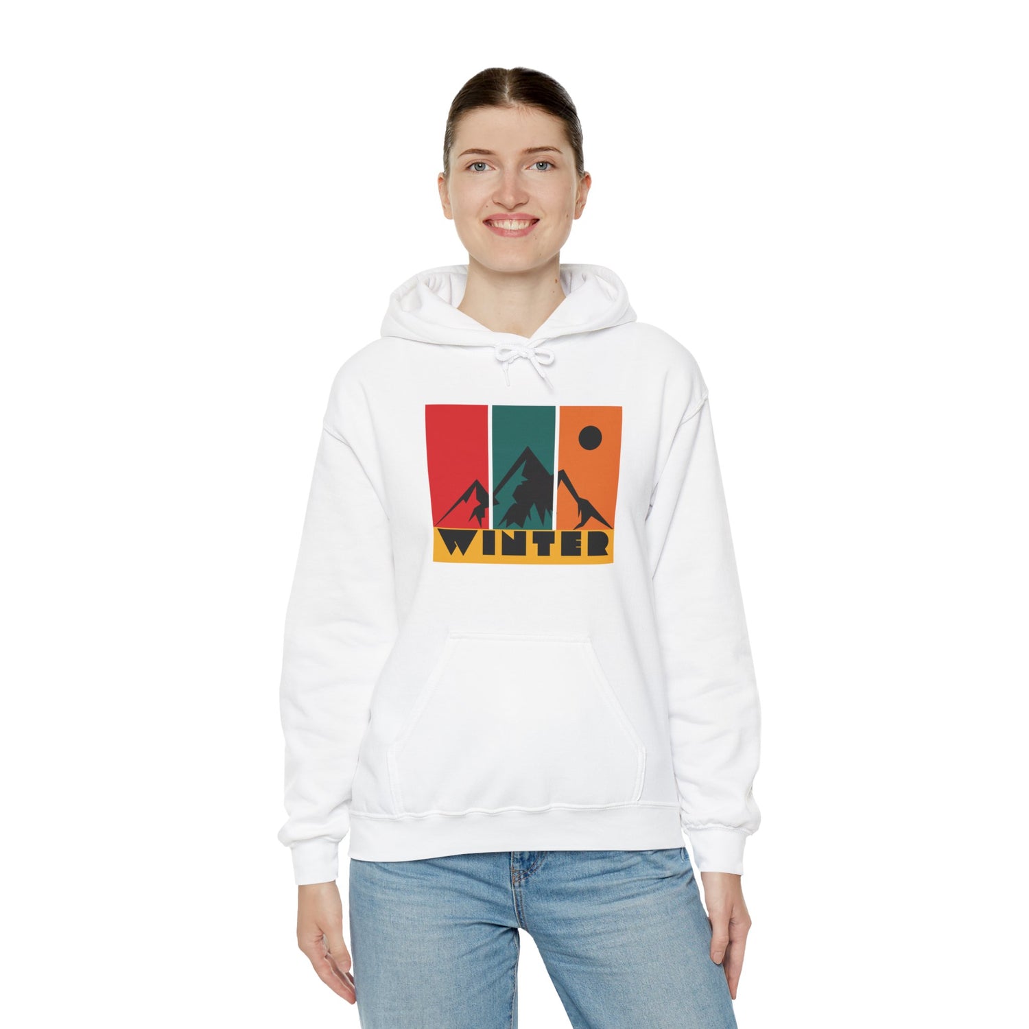 Winter Unisex Heavy Blend™ Hooded Sweatshirt