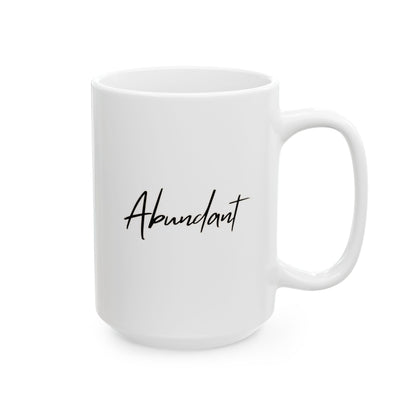 Abundant Ceramic Mug, (11oz, 15oz)