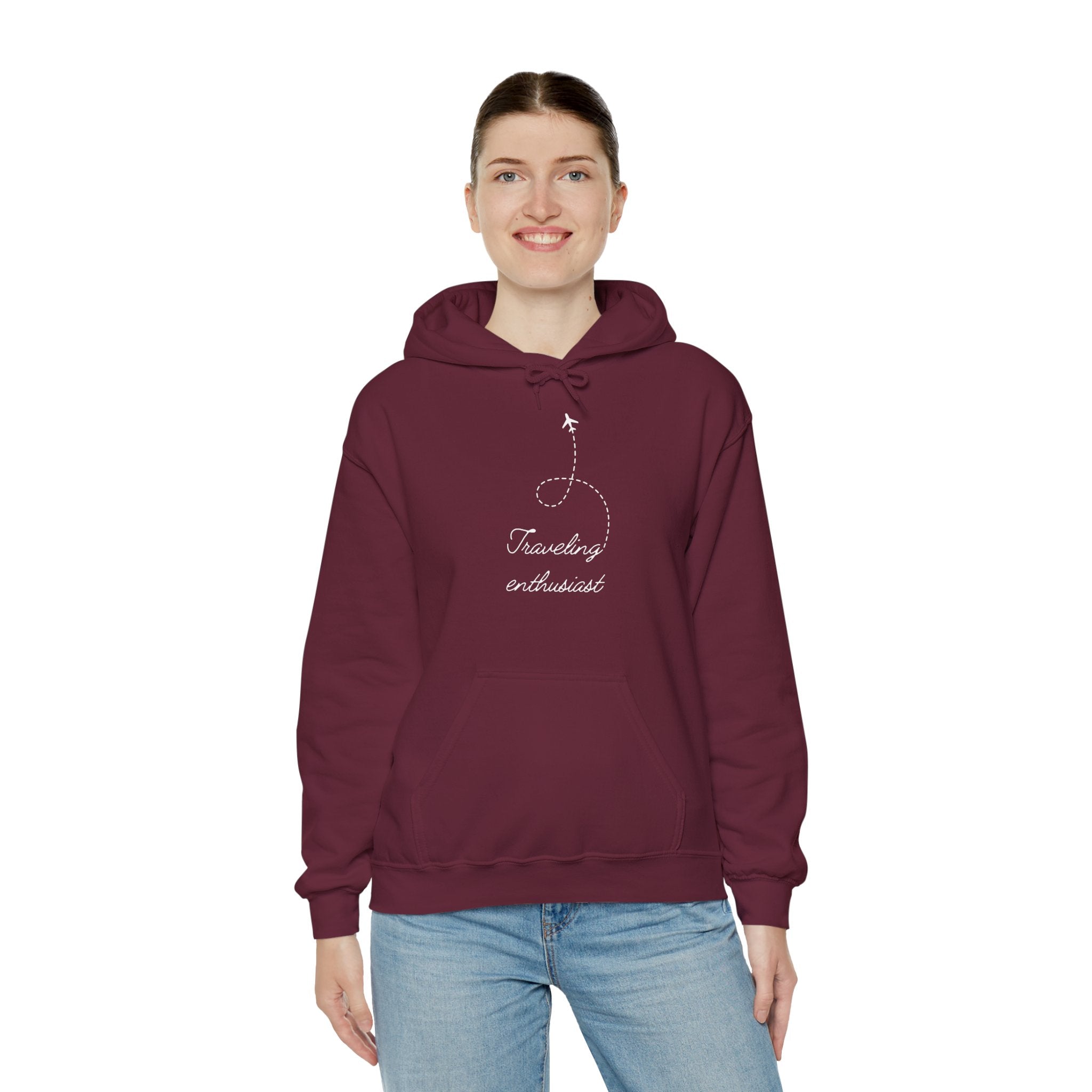 Travel Unisex Heavy Blend™ Hooded Sweatshirt