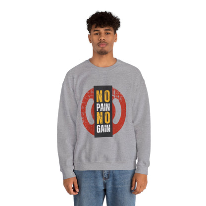 No Pain No Gain Unisex Heavy Blend™ Crewneck Sweatshirt