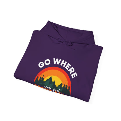 Go Alive Unisex Heavy Blend™ Hooded Sweatshirt