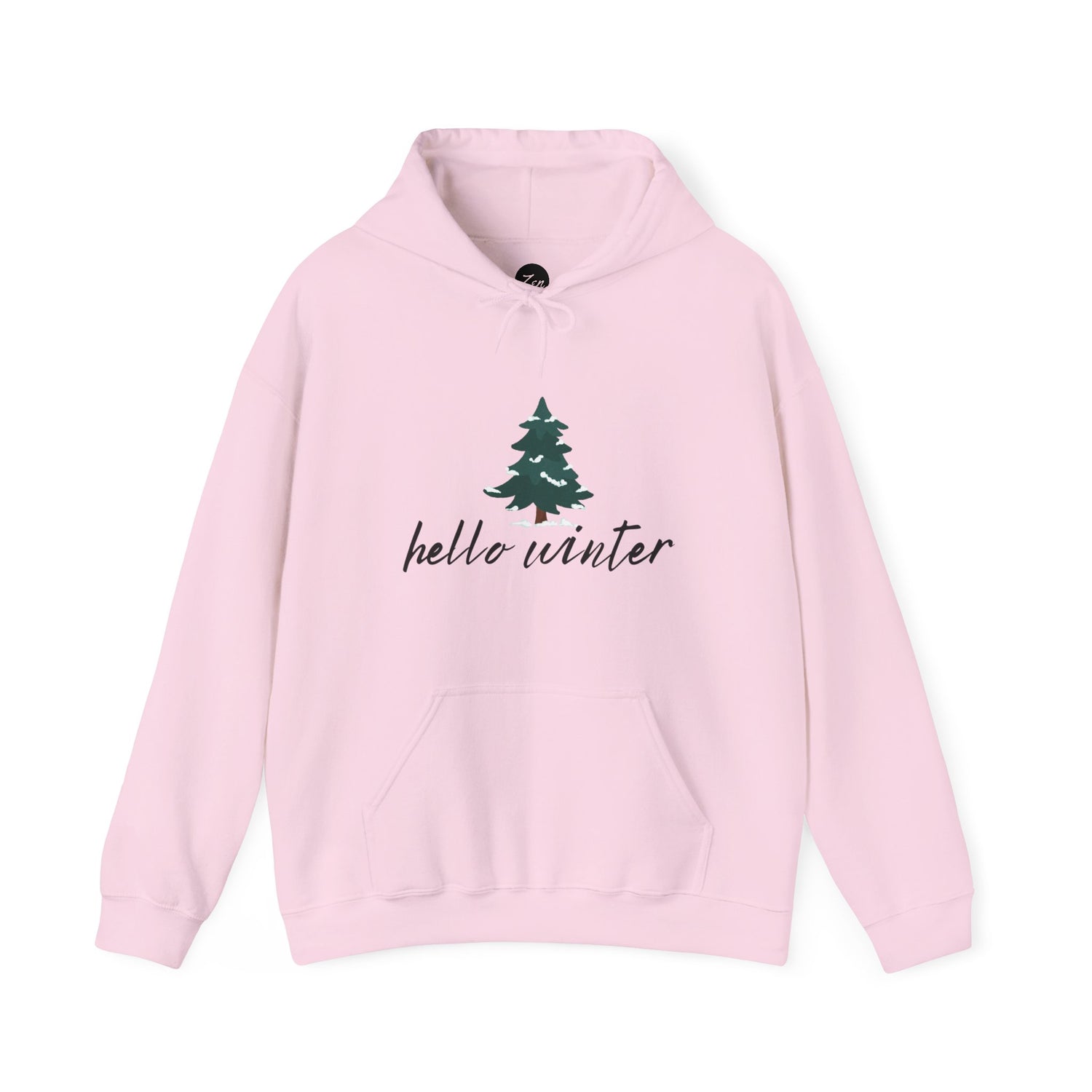 Hello Winter Unisex Heavy Blend™ Hooded Sweatshirt