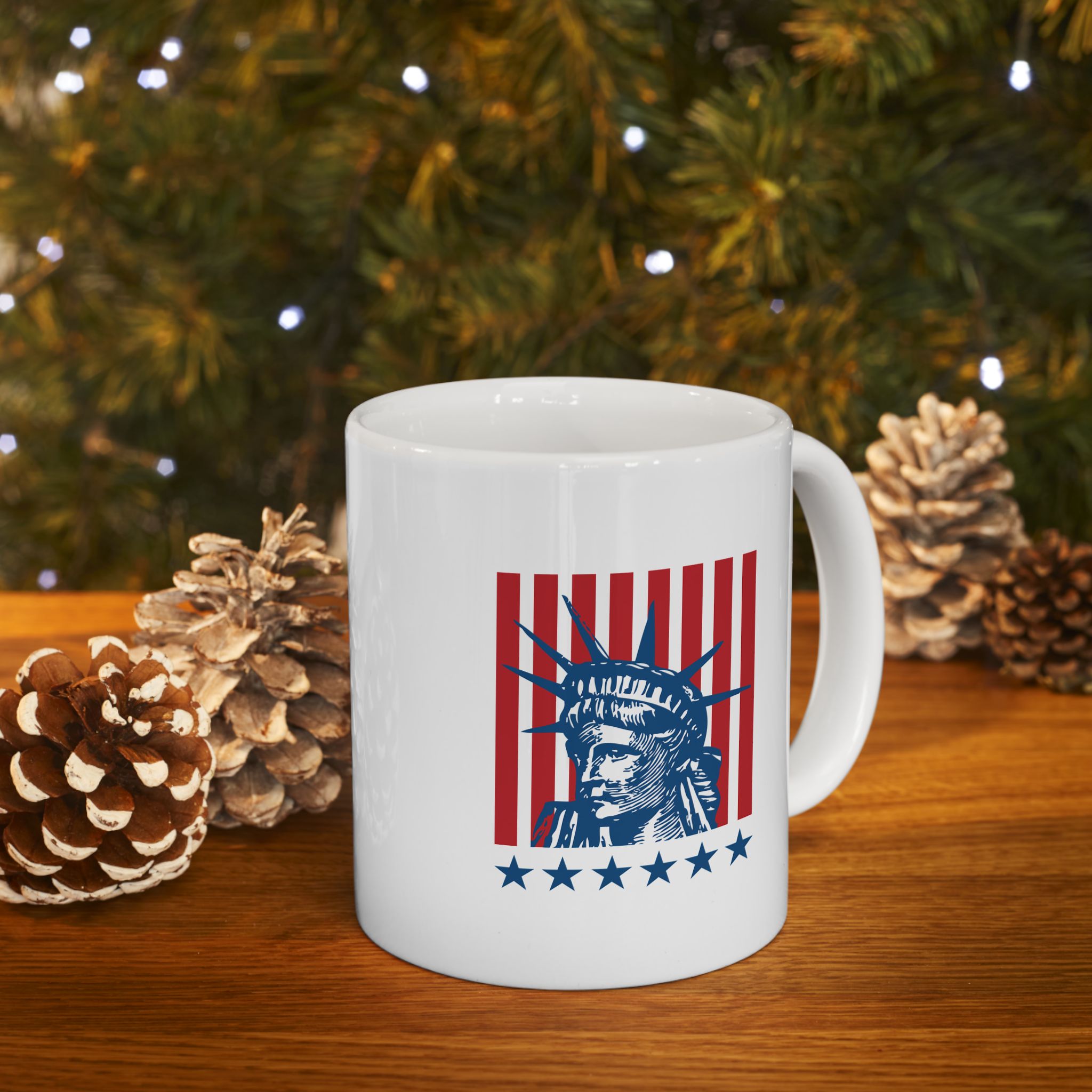 Liberty Ceramic Mug, (11oz, 15oz)