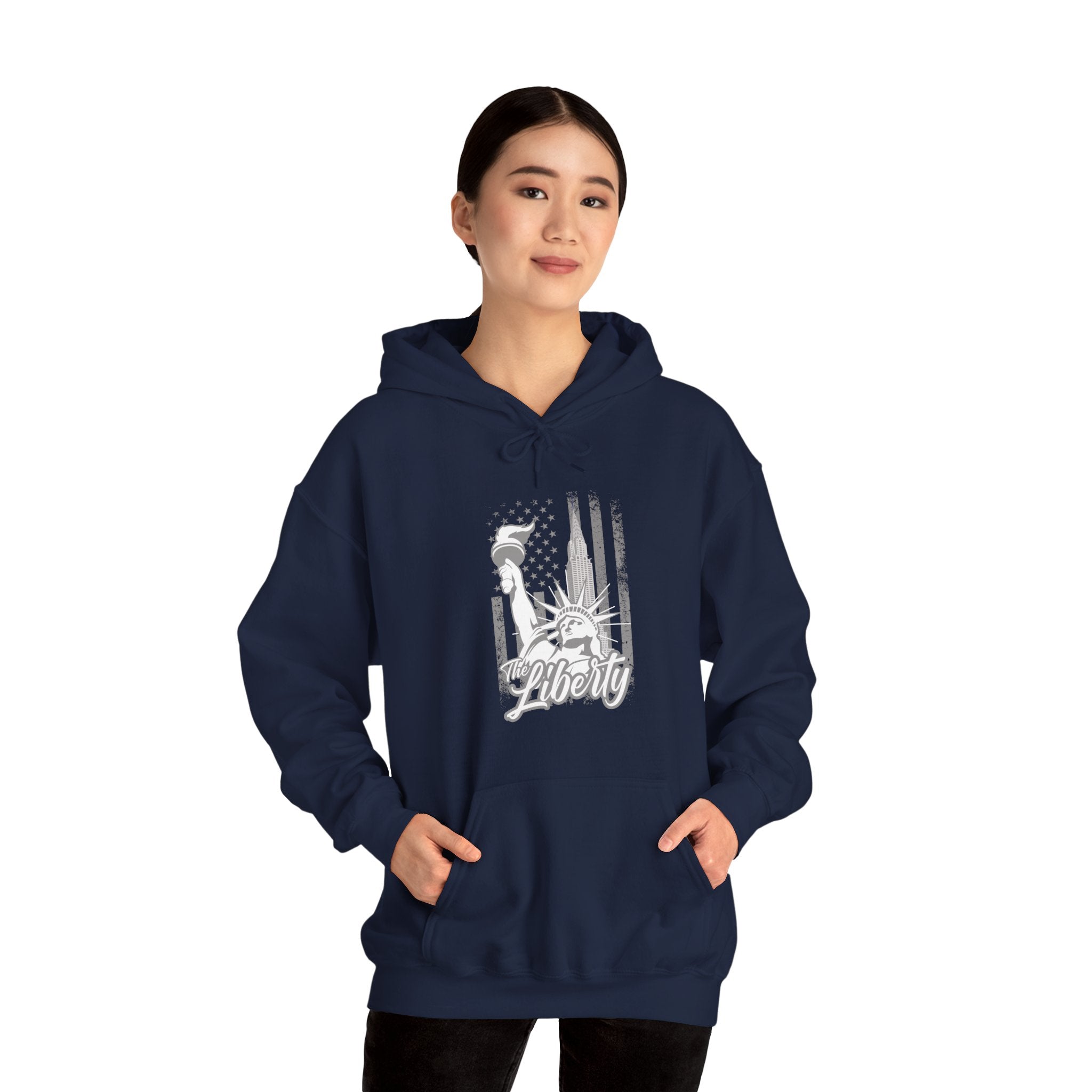 The Liberty Unisex Heavy Blend™ Hooded Sweatshirt