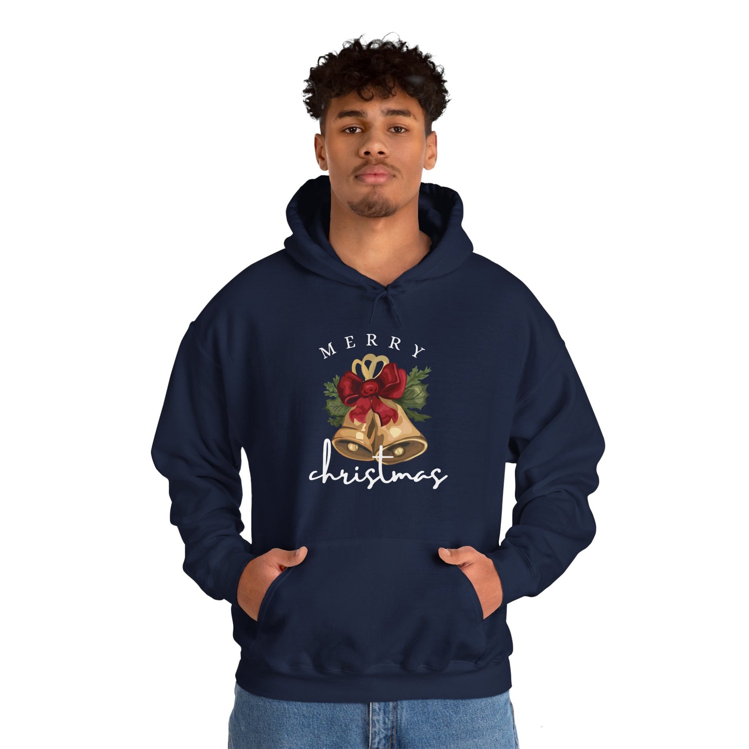 Merry Christmas III Unisex Heavy Blend™ Hooded Sweatshirt