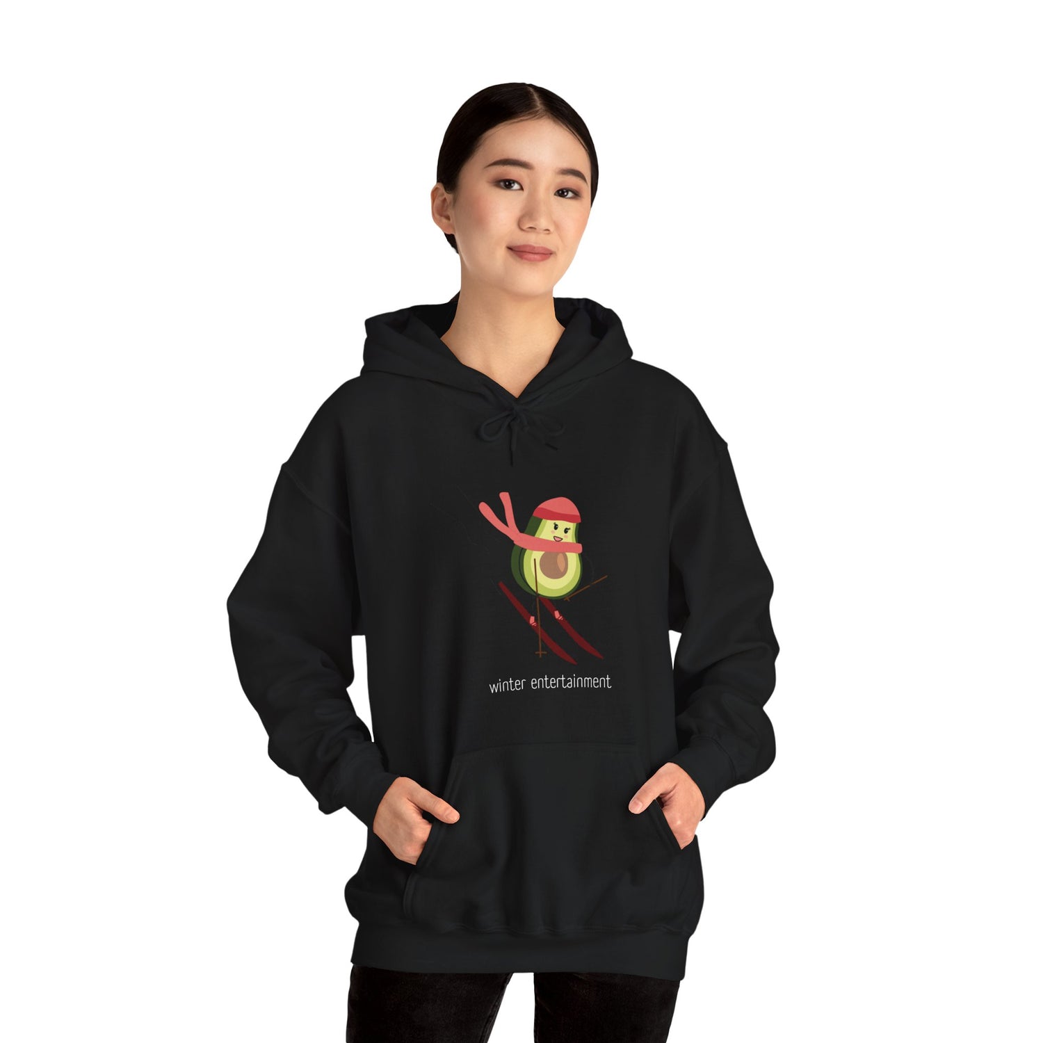 Winter Entertainment Unisex Heavy Blend™ Hooded Sweatshirt