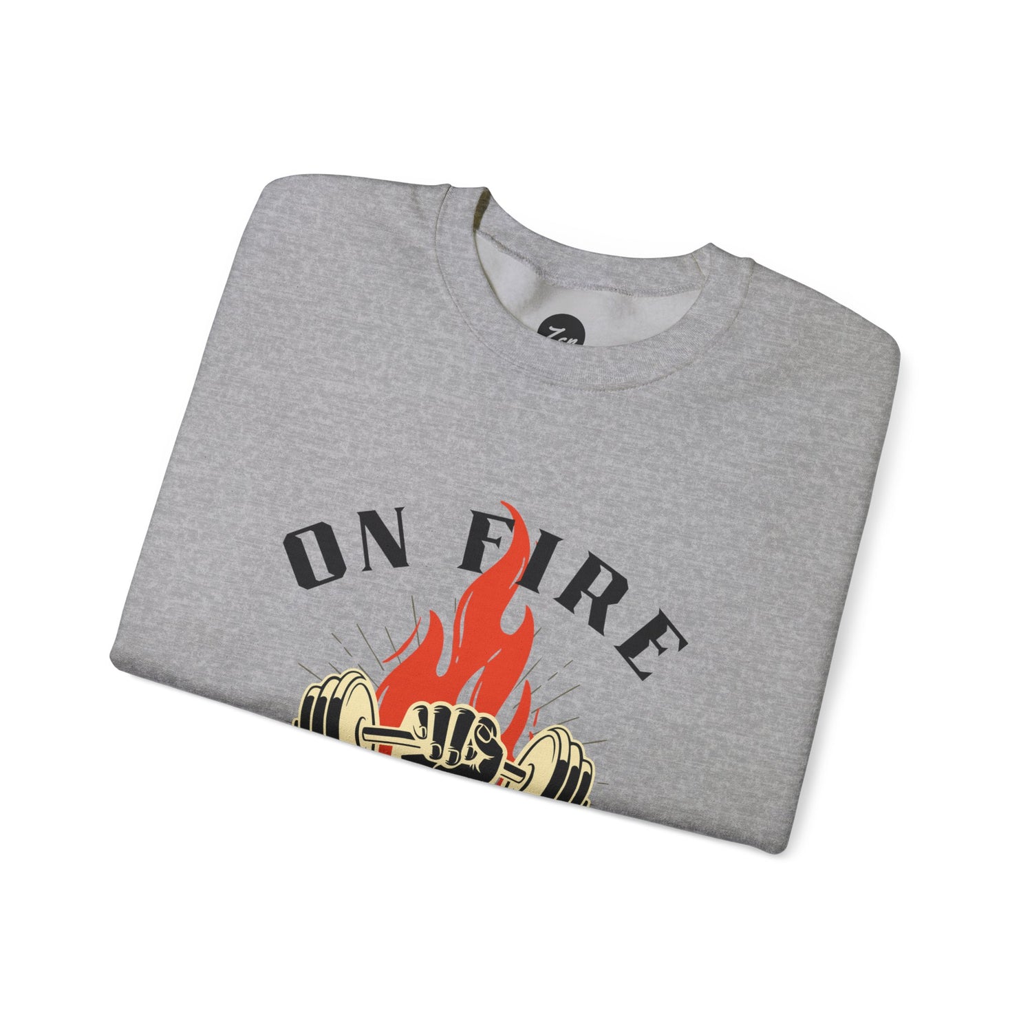 On Fire Workout Heavy Blend™ Crewneck Sweatshirt