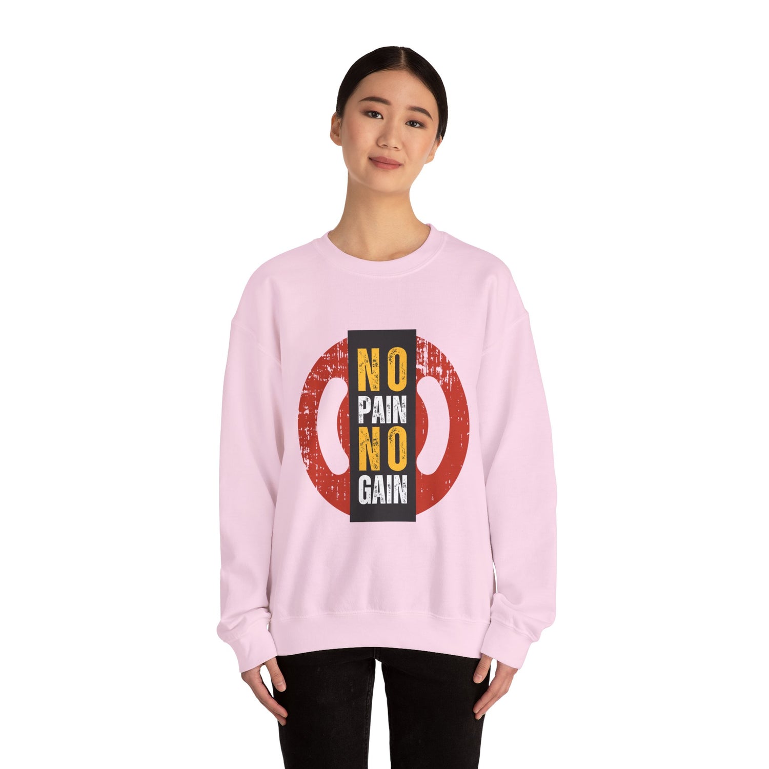 No Pain No Gain Unisex Heavy Blend™ Crewneck Sweatshirt