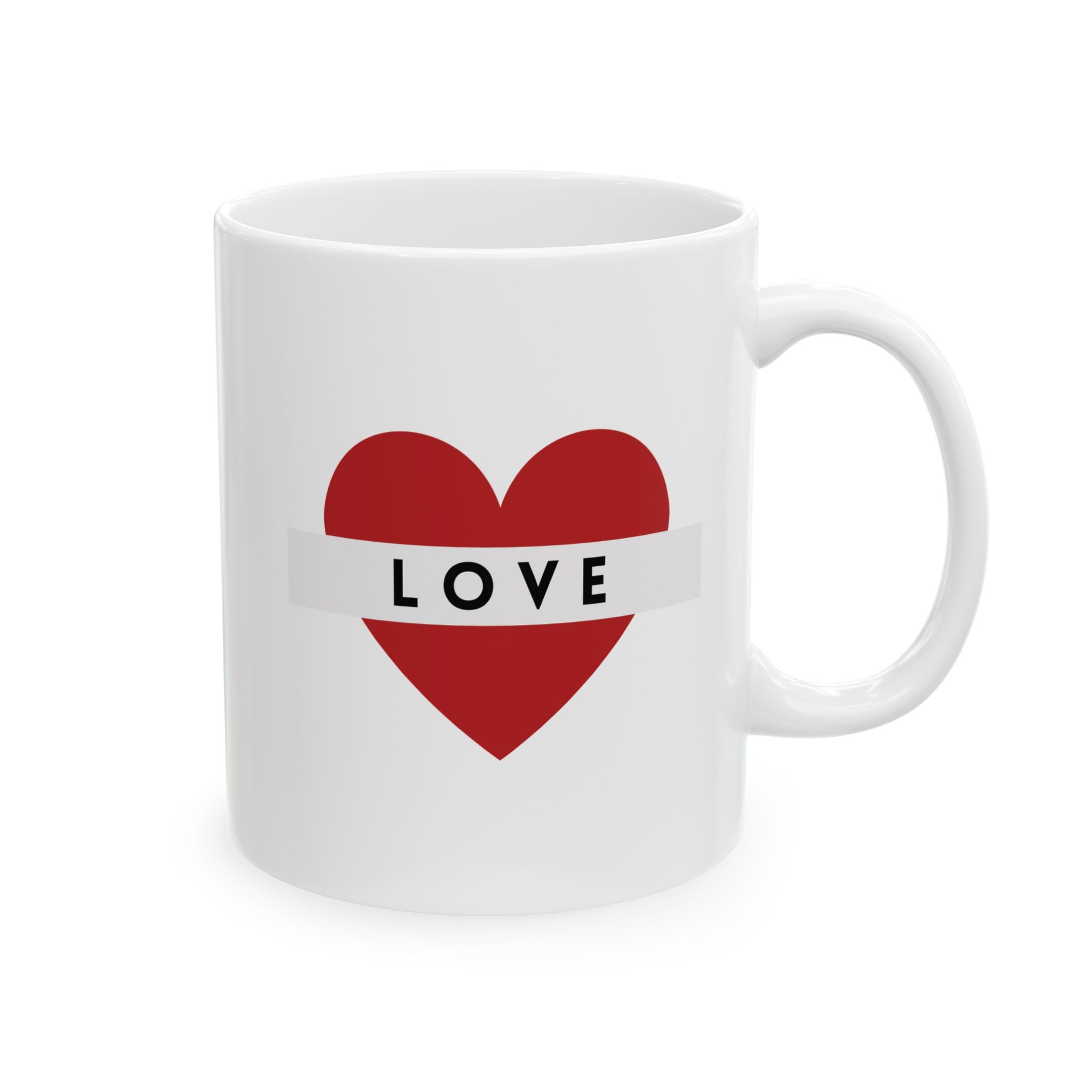 Love Ceramic Mug, (11oz, 15oz)