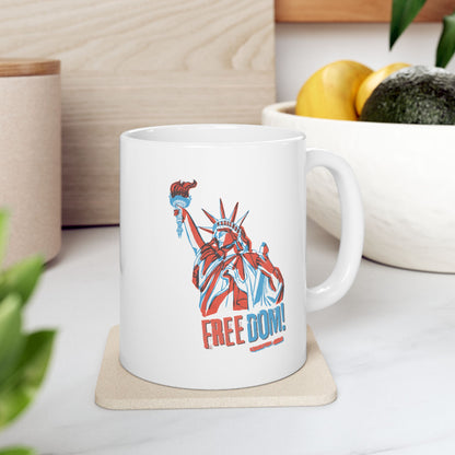 USA Freedom Ceramic Mug, (11oz, 15oz)