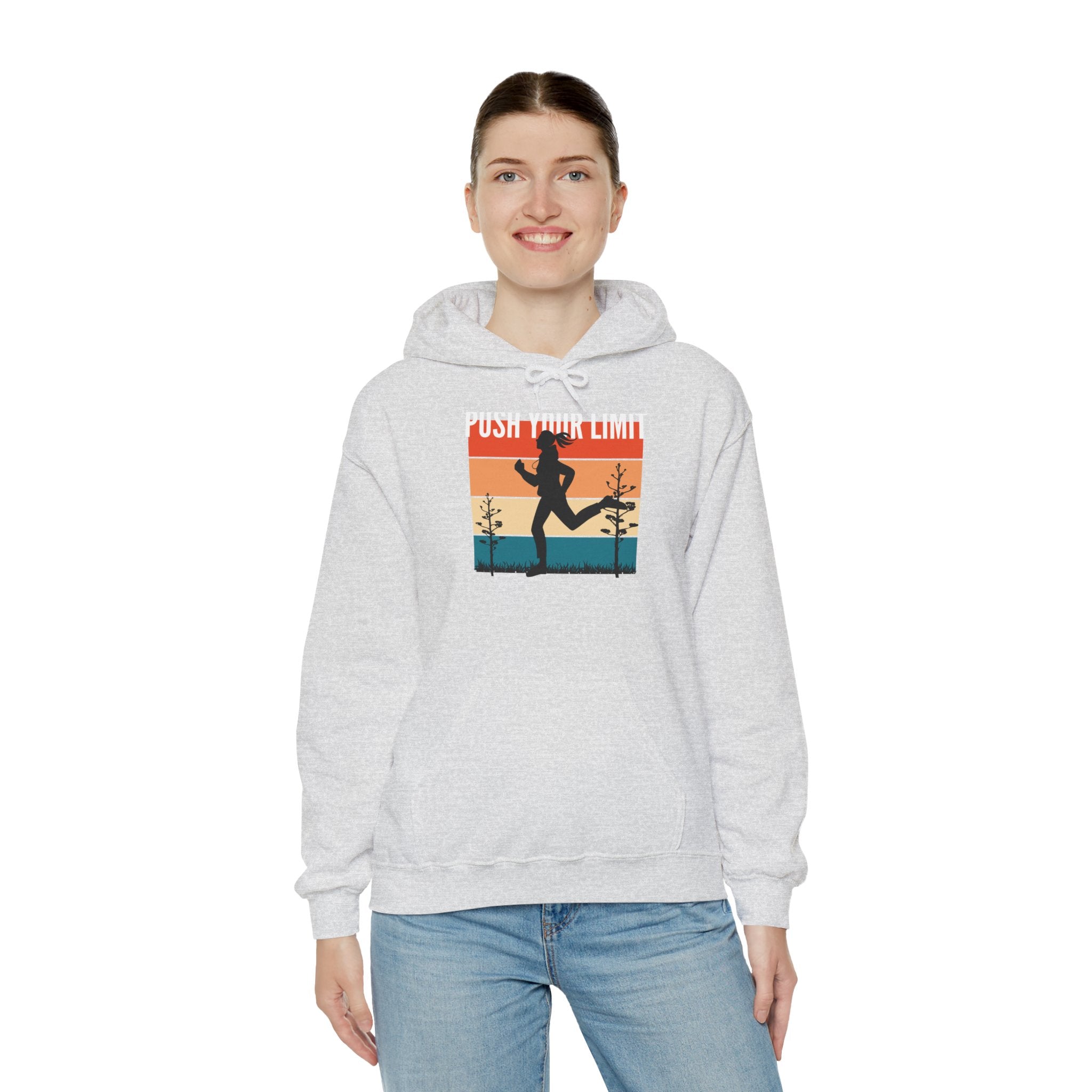 Push Your Limit Unisex Heavy Blend™ Hooded Sweatshirt