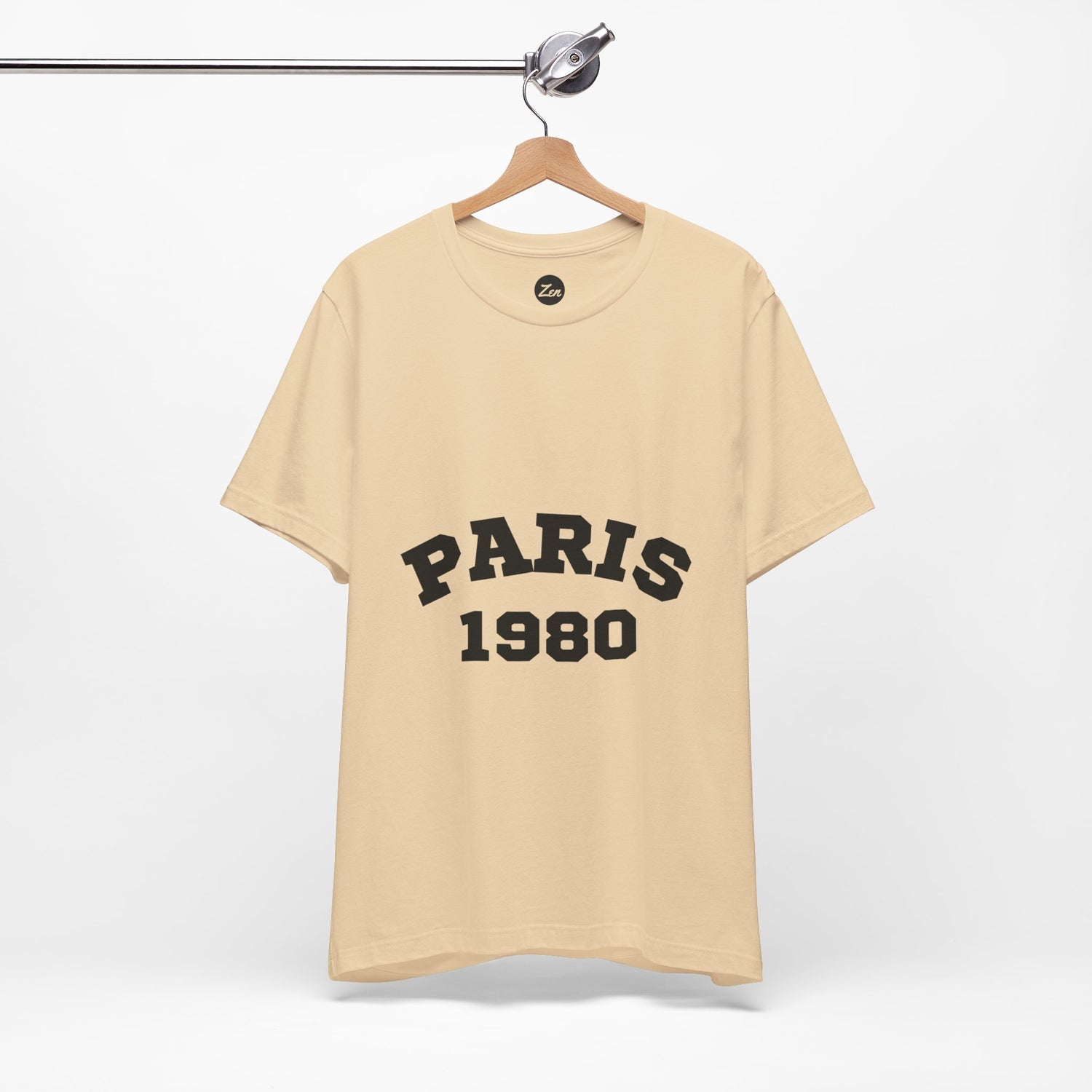 Paris 1980 Unisex Jersey Short Sleeve Tee