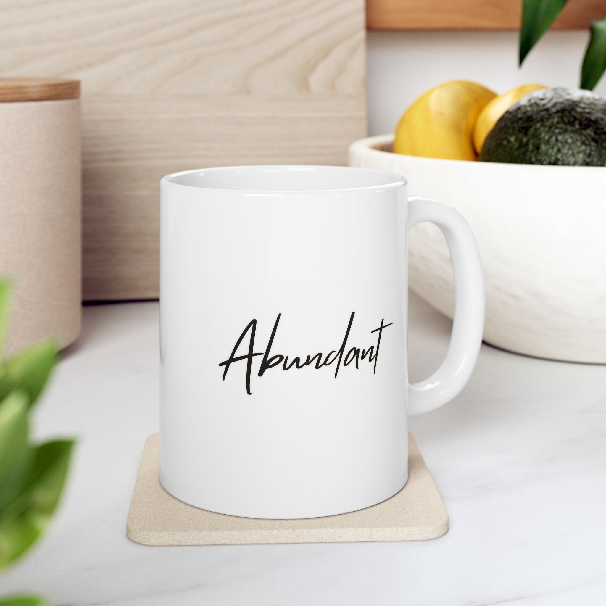 Abundant Ceramic Mug, (11oz, 15oz)