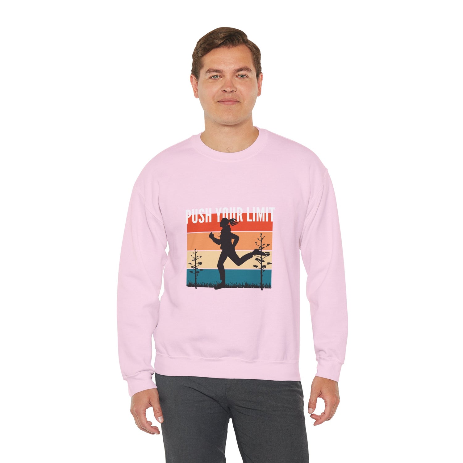 Push Your Limit Unisex Heavy Blend™ Crewneck Sweatshirt