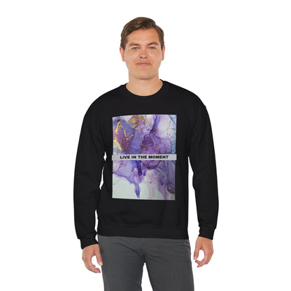 Live in the Moment Unisex Heavy Blend™ Crewneck Sweatshirt