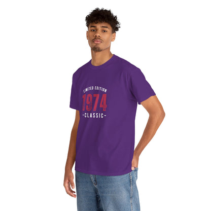 Limited Edition 1974 Unisex Heavy Cotton Tee