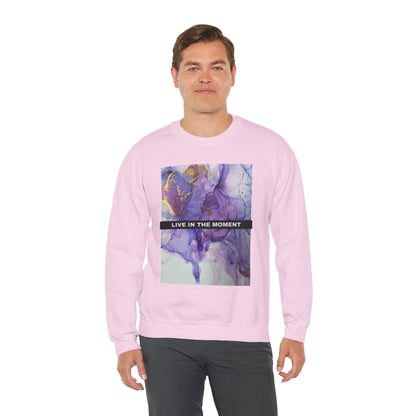 Live in the Moment Unisex Heavy Blend™ Crewneck Sweatshirt