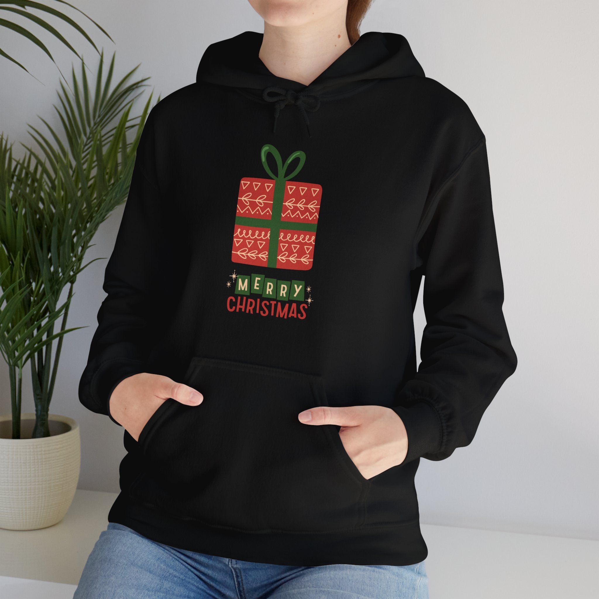 Merry Christmas II Unisex Heavy Blend™ Hooded Sweatshirt