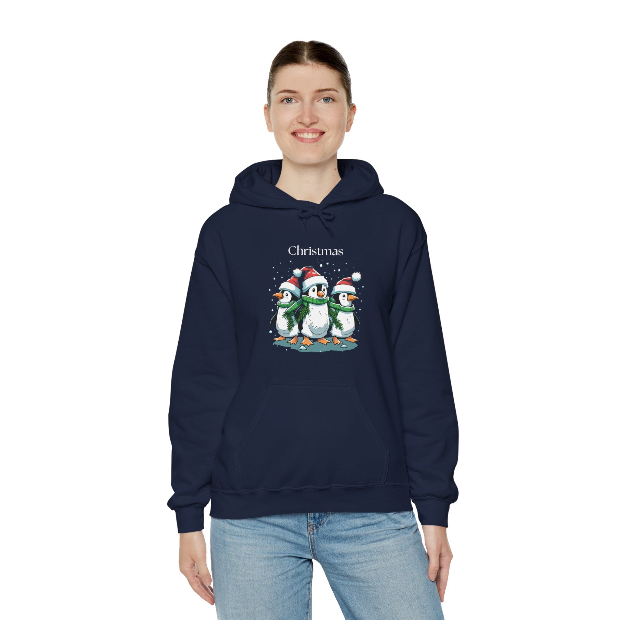 Christmas Unisex Heavy Blend™ Hooded Sweatshirt