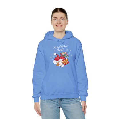 Merry Christmas Unisex Heavy Blend™ Hooded Sweatshirt