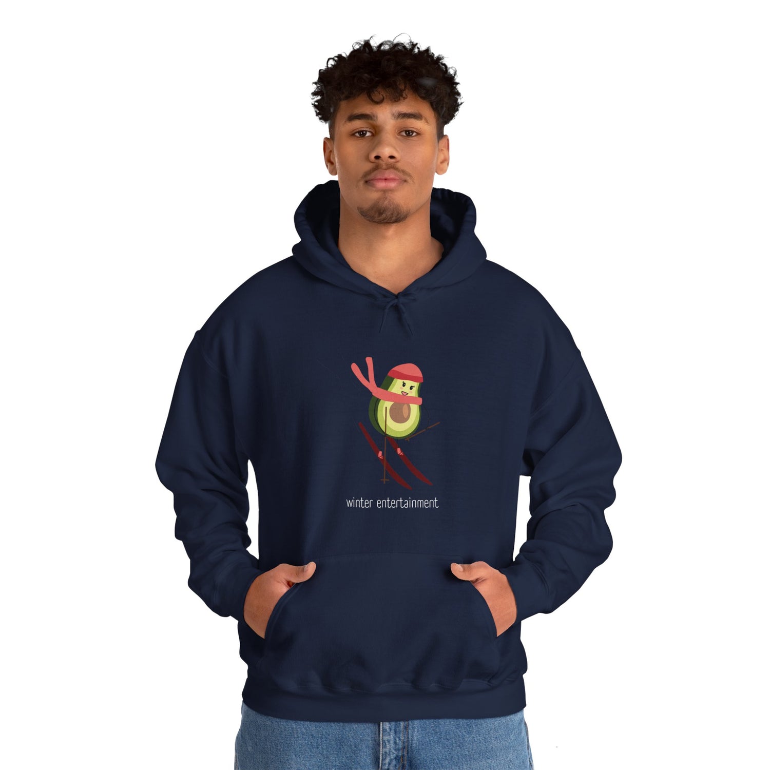 Winter Entertainment Unisex Heavy Blend™ Hooded Sweatshirt