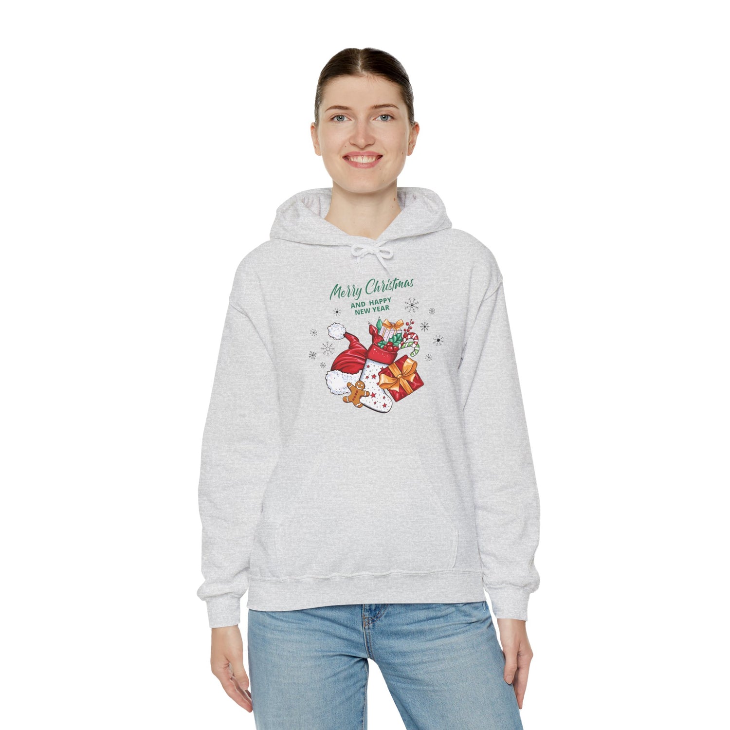 Merry Christmas Unisex Heavy Blend™ Hooded Sweatshirt