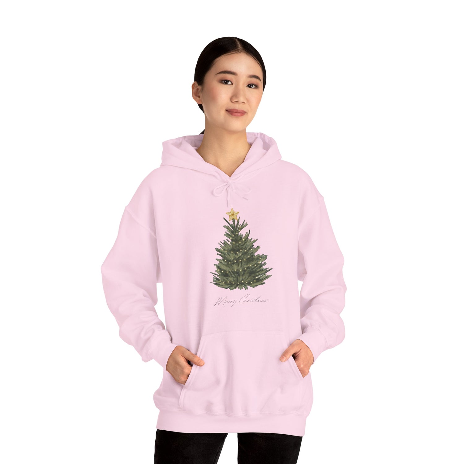 Merry Christmas IV Unisex Heavy Blend™ Hooded Sweatshirt