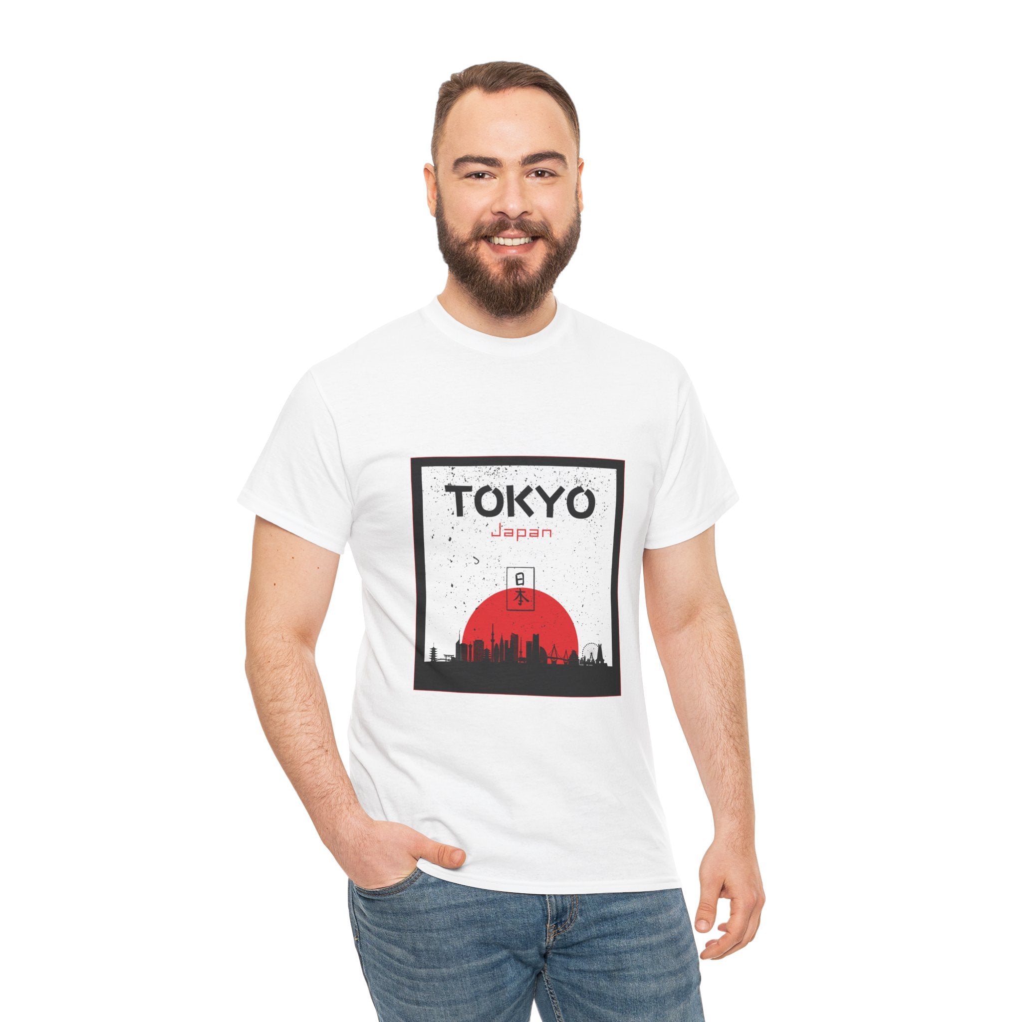 Tokyo Unisex Heavy Cotton Tee