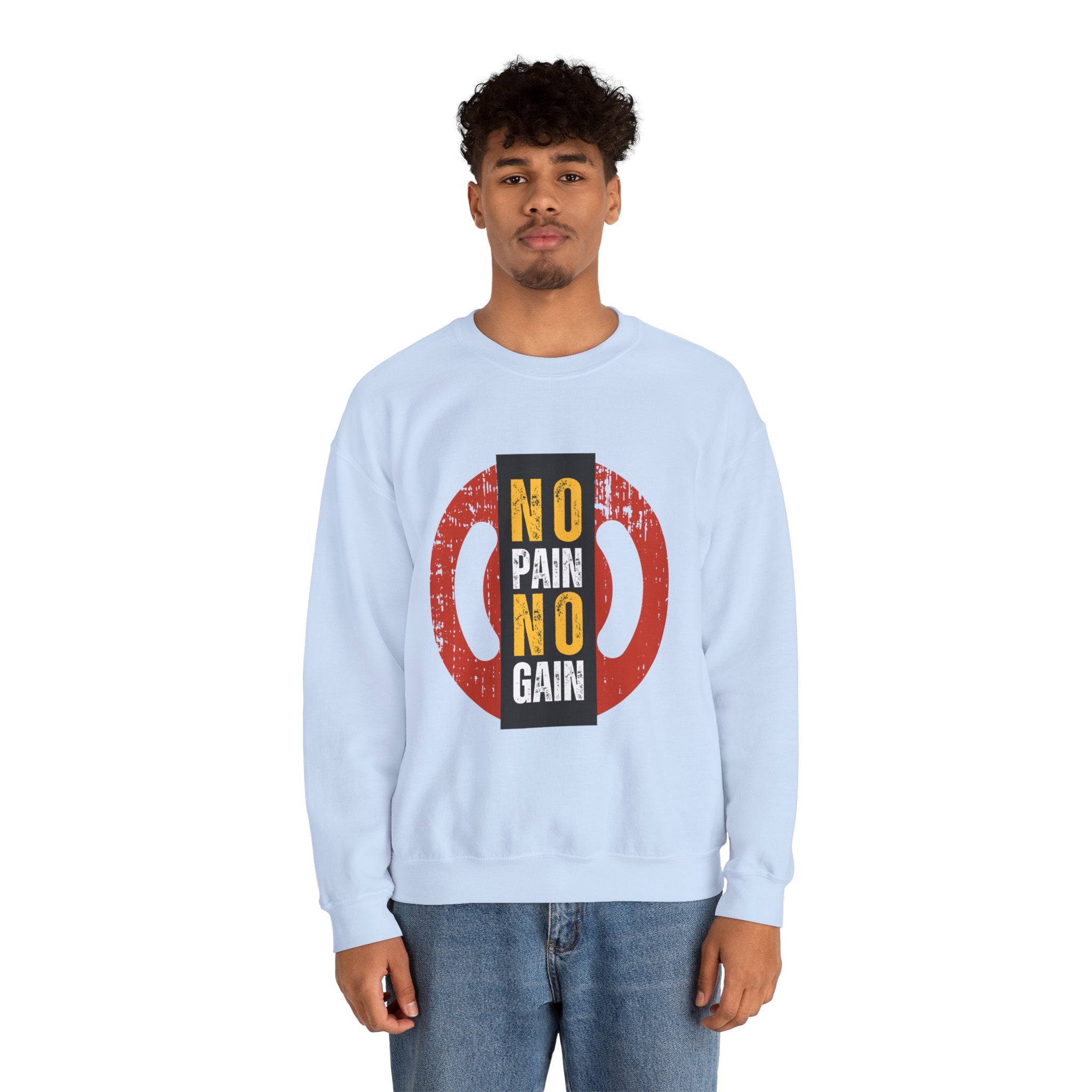 No Pain No Gain Unisex Heavy Blend™ Crewneck Sweatshirt