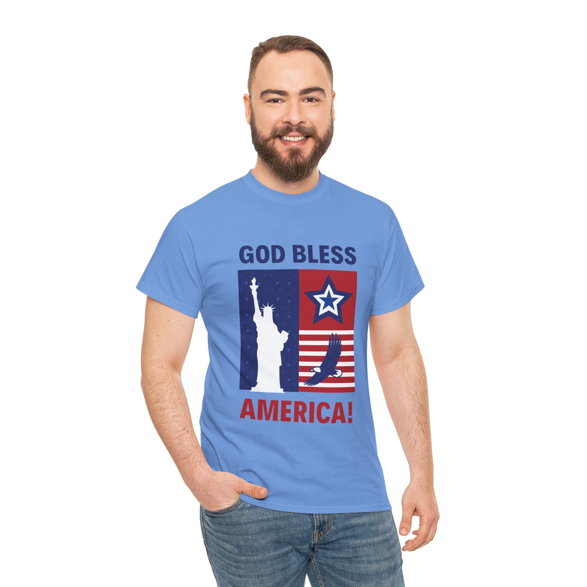 USA Bless Unisex Heavy Cotton Tee