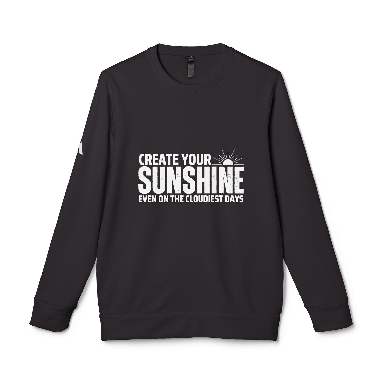 Sunshine adidas Unisex Fleece Crewneck Sweatshirt