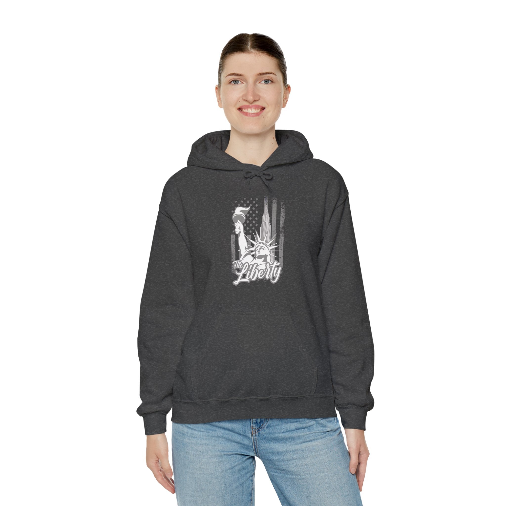 The Liberty Unisex Heavy Blend™ Hooded Sweatshirt