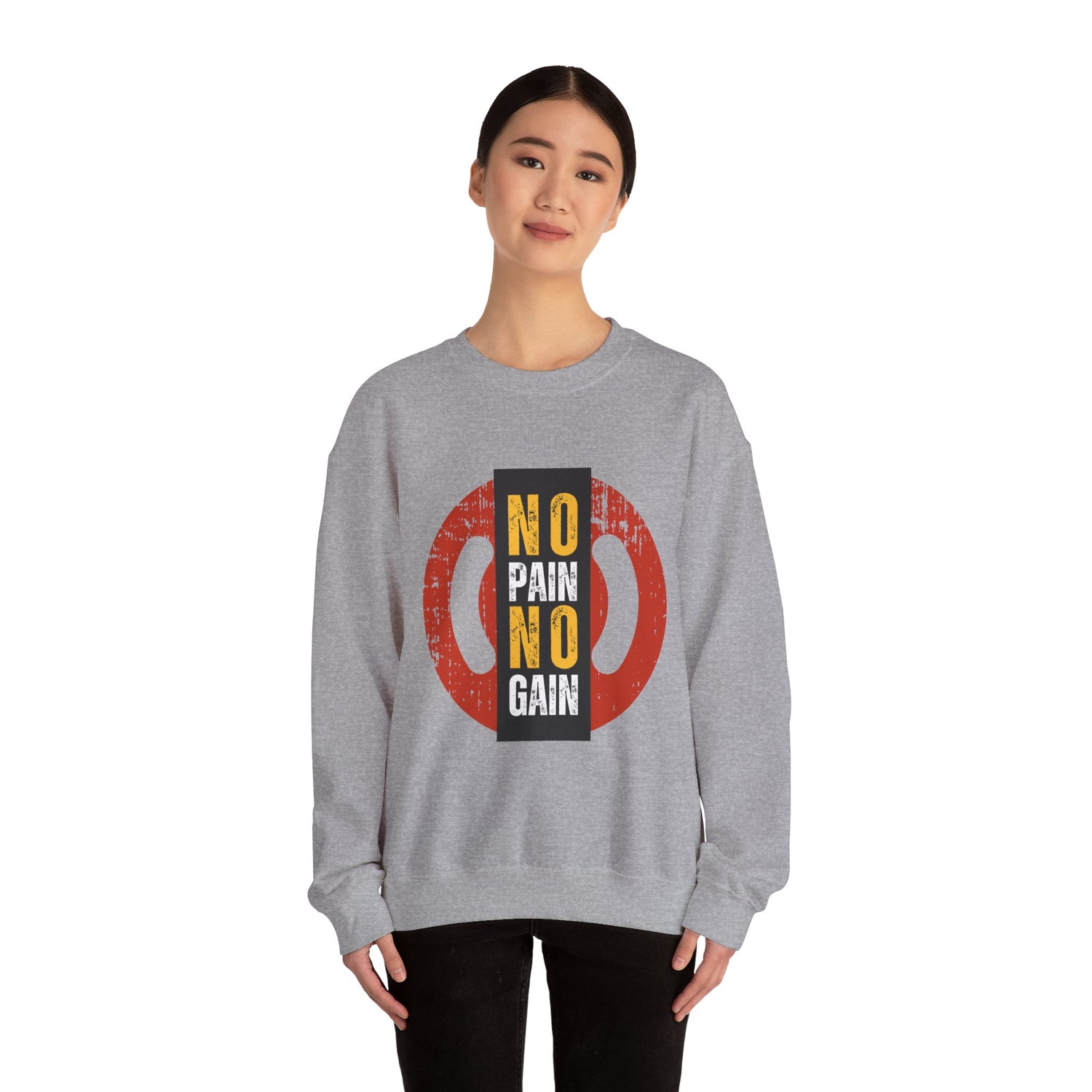 No Pain No Gain Unisex Heavy Blend™ Crewneck Sweatshirt