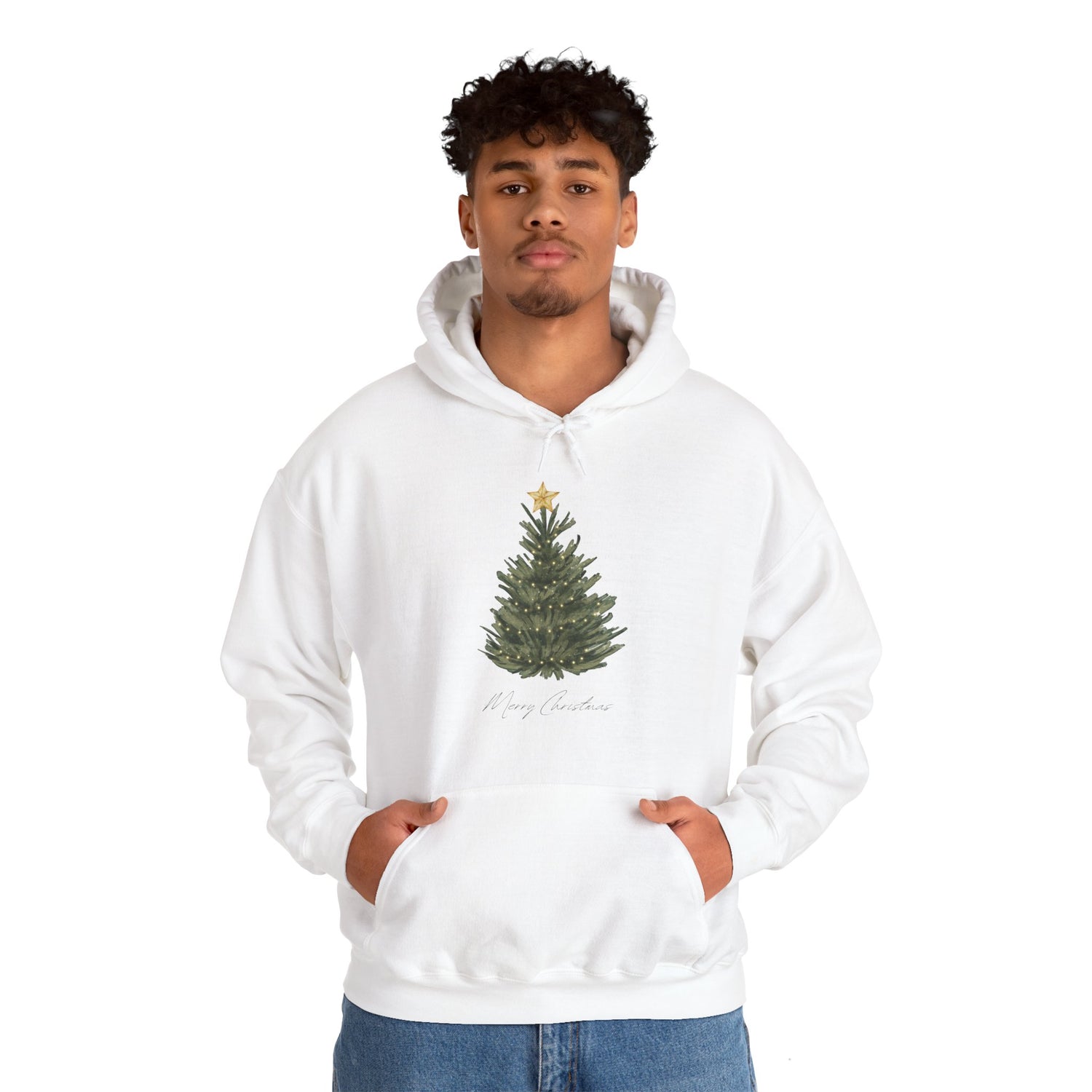 Merry Christmas IV Unisex Heavy Blend™ Hooded Sweatshirt