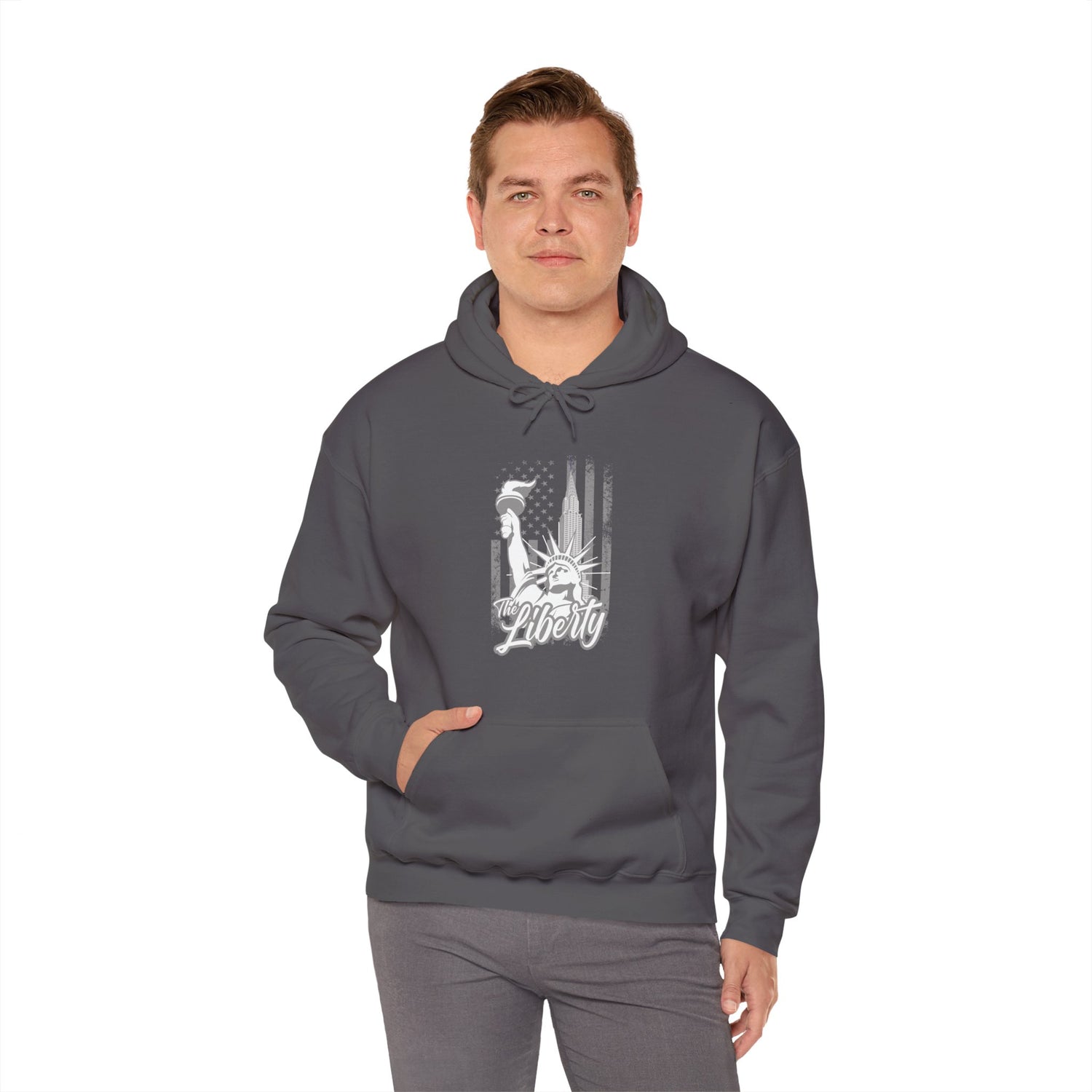 The Liberty Unisex Heavy Blend™ Hooded Sweatshirt