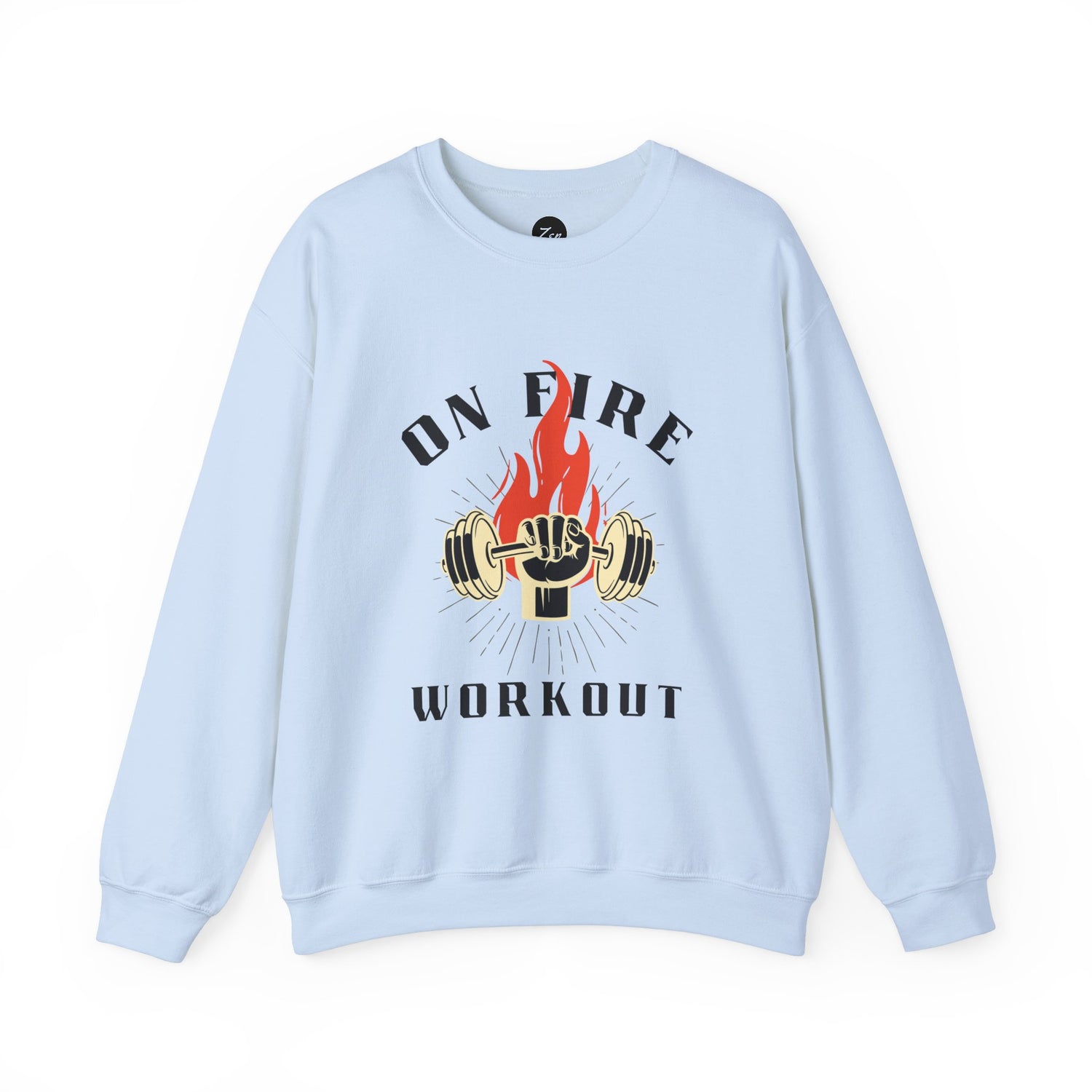 On Fire Workout Heavy Blend™ Crewneck Sweatshirt