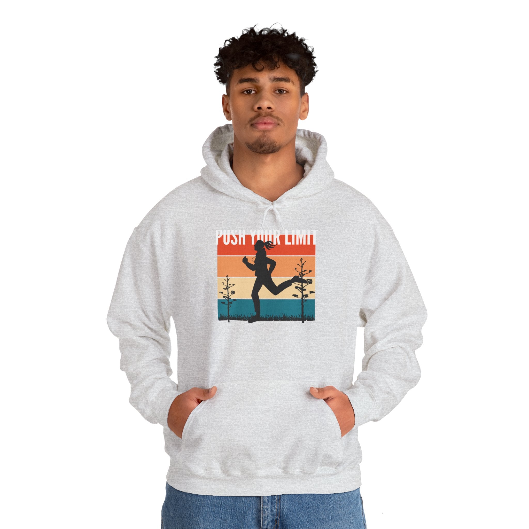 Push Your Limit Unisex Heavy Blend™ Hooded Sweatshirt