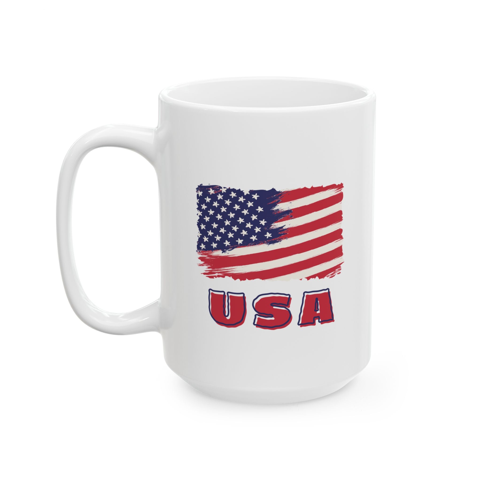 USA Ceramic Mug, (11oz, 15oz)