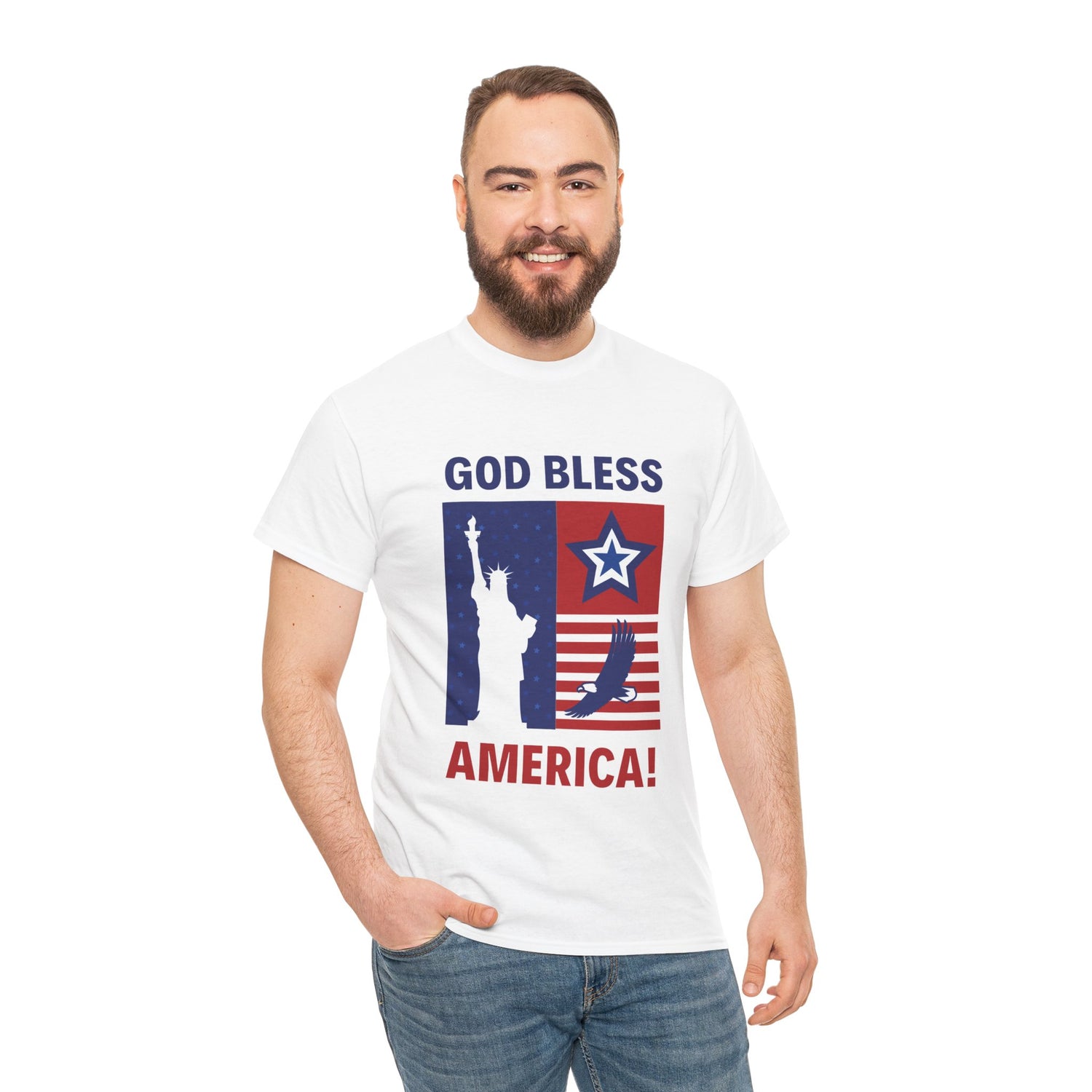 USA Bless Unisex Heavy Cotton Tee