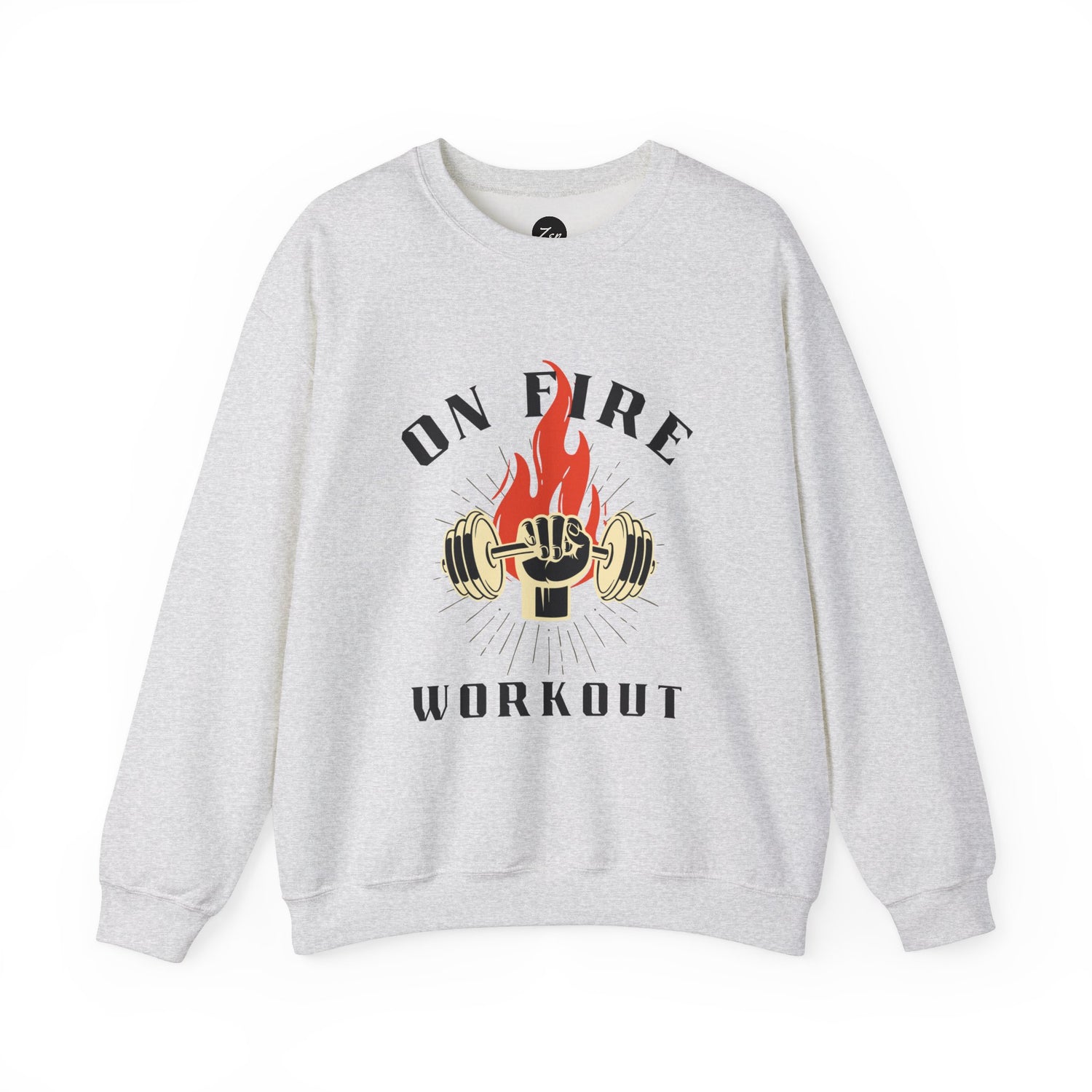 On Fire Workout Heavy Blend™ Crewneck Sweatshirt