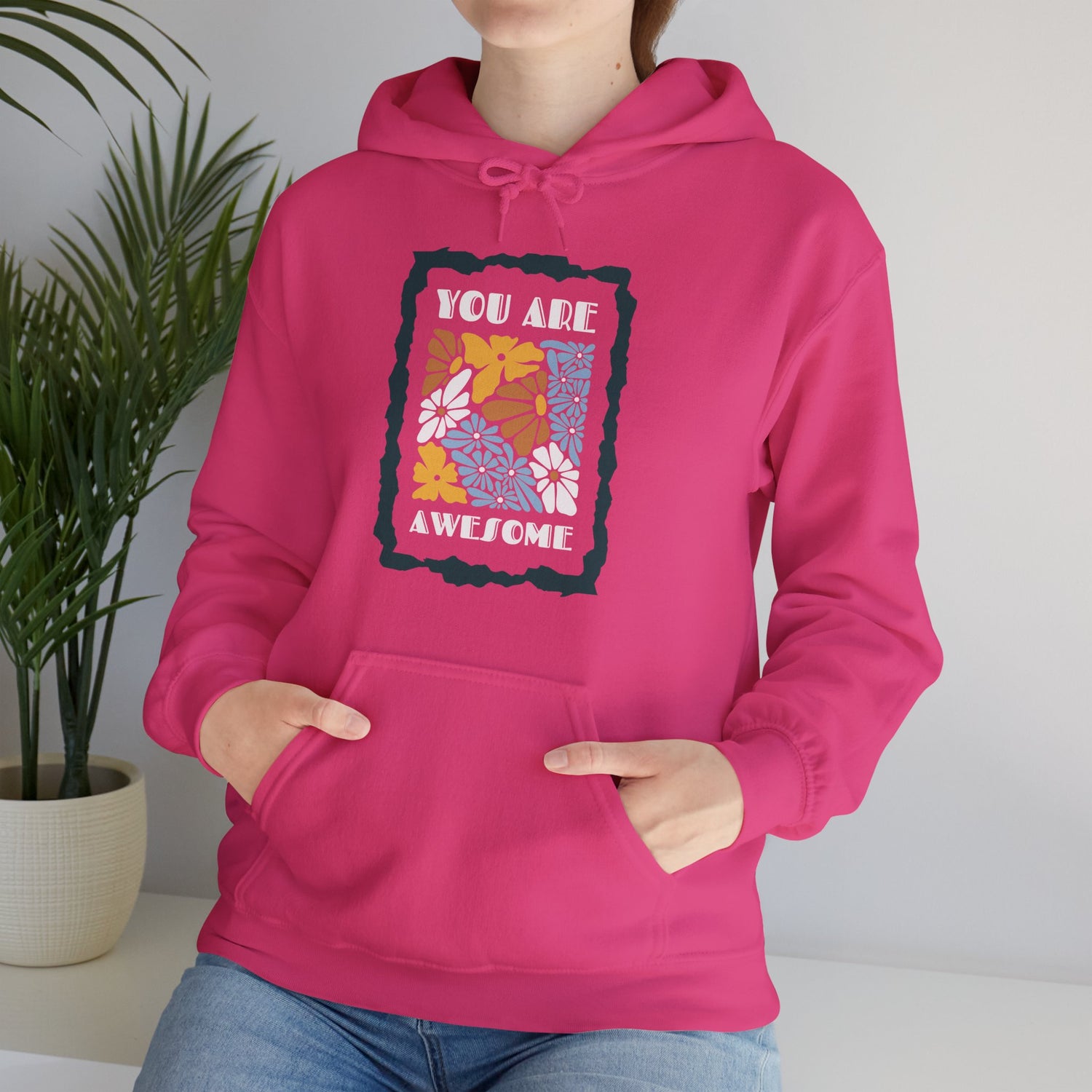 You Are Awesome Unisex Heavy Blend™ Hooded Sweatshirt