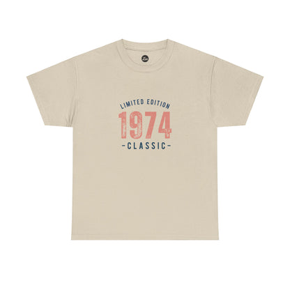 Limited Edition 1974 Unisex Heavy Cotton Tee