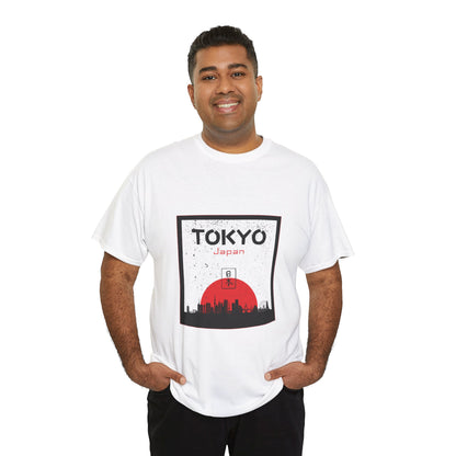 Tokyo Unisex Heavy Cotton Tee