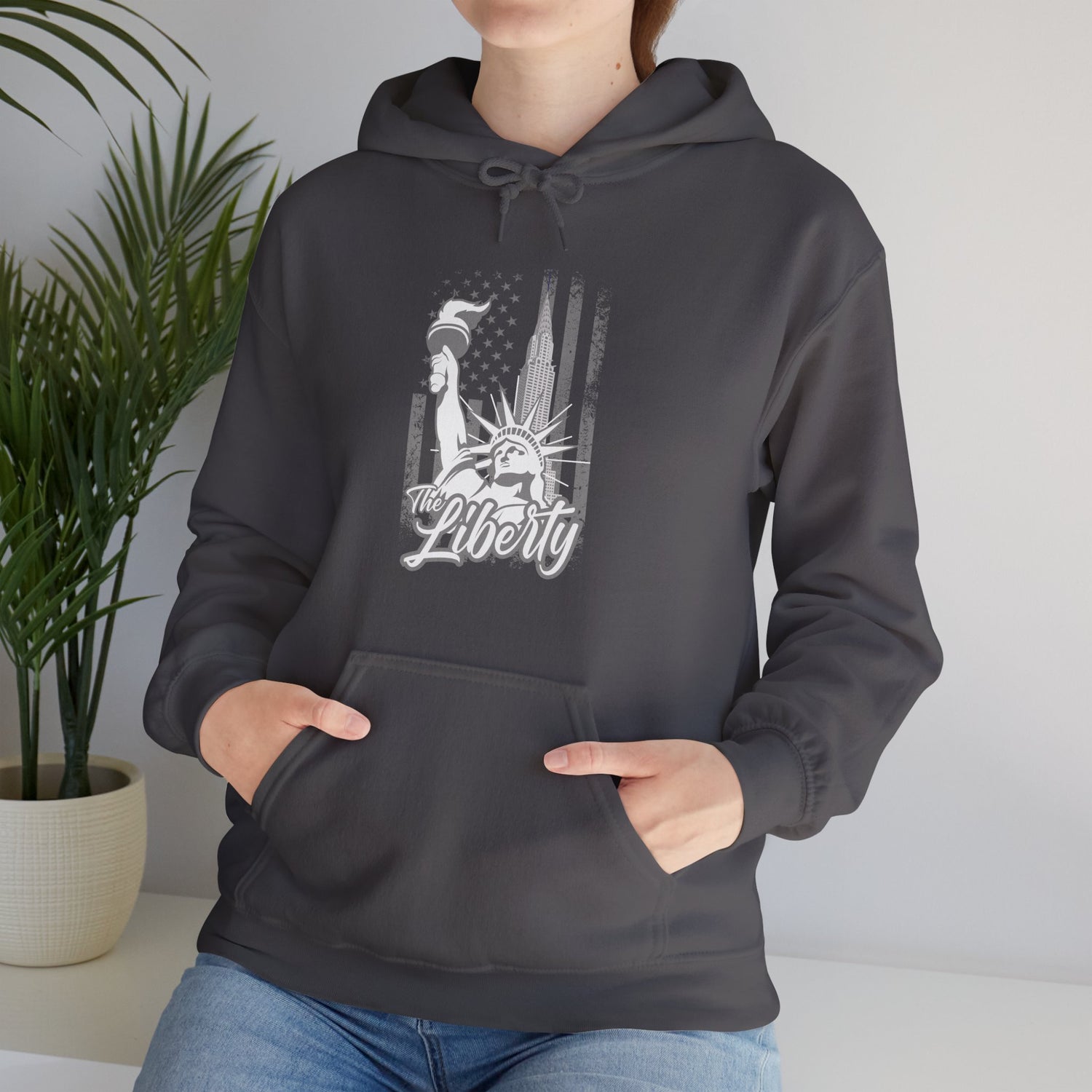 The Liberty Unisex Heavy Blend™ Hooded Sweatshirt