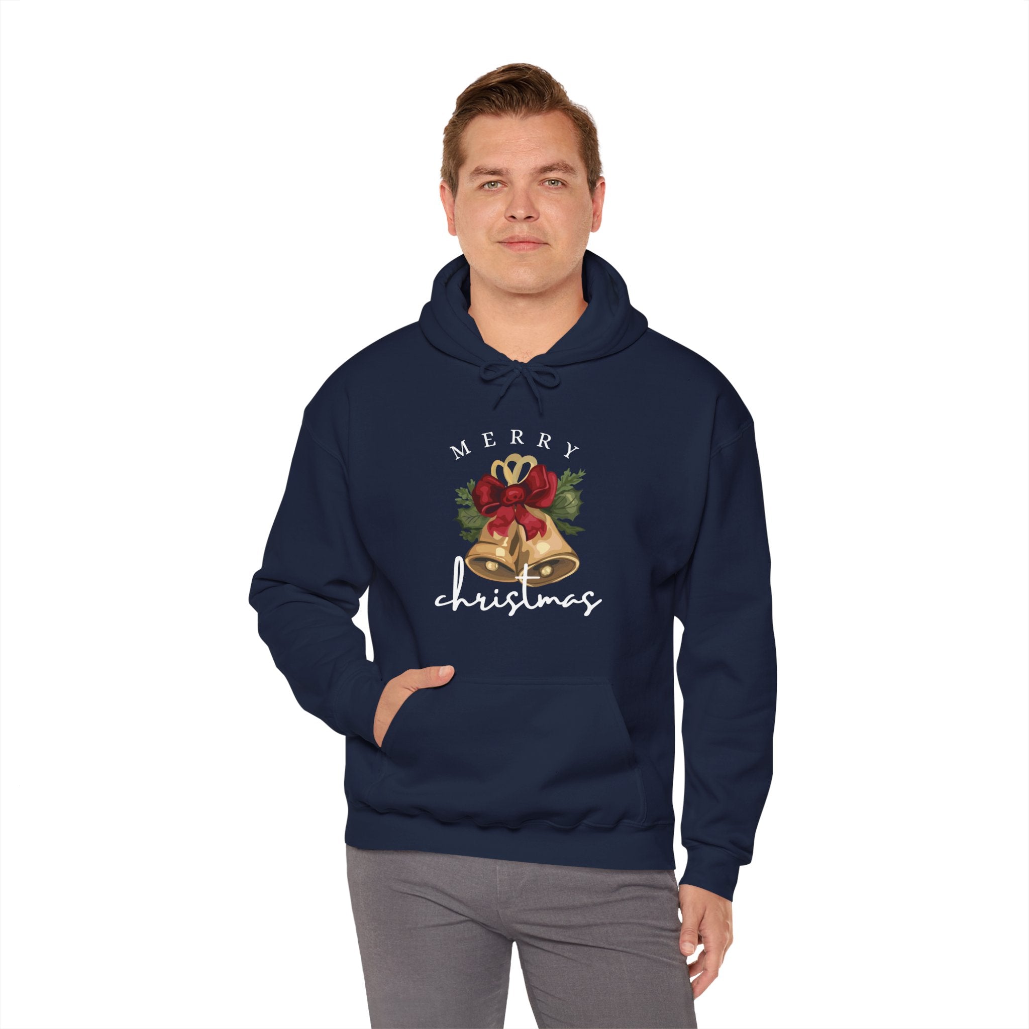 Merry Christmas III Unisex Heavy Blend™ Hooded Sweatshirt