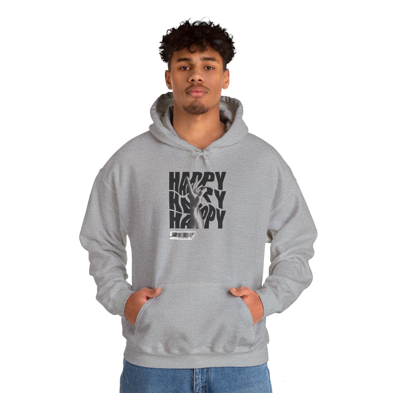 Happy Unisex Heavy Blend™ Hooded Sweatshirt